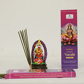 Goddess Varahi Herbal Incense Sticks (Agarbatti): 1 Box