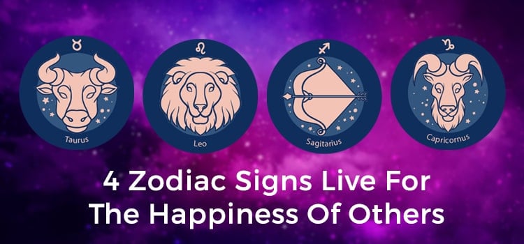 4 Zodiac Signs