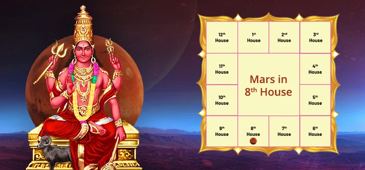 Mars in 8th House