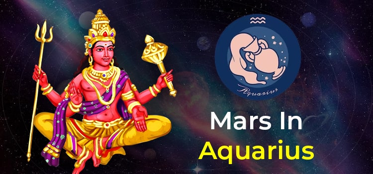 Mars in Aquarius Sign