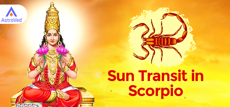 Sun Transit in Scorpio 