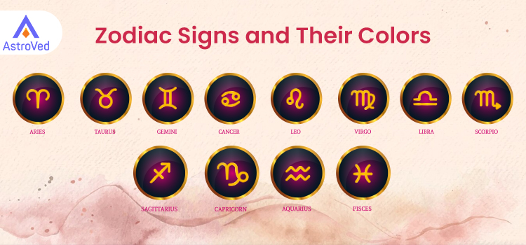 zodiac signs colors