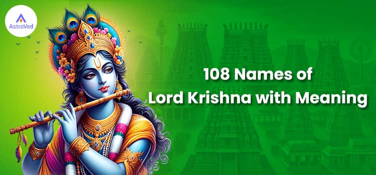 108 Names of Lord Krishna with Meaning