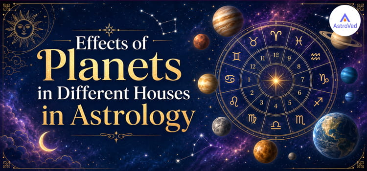 Planets in Different Houses in Astrology