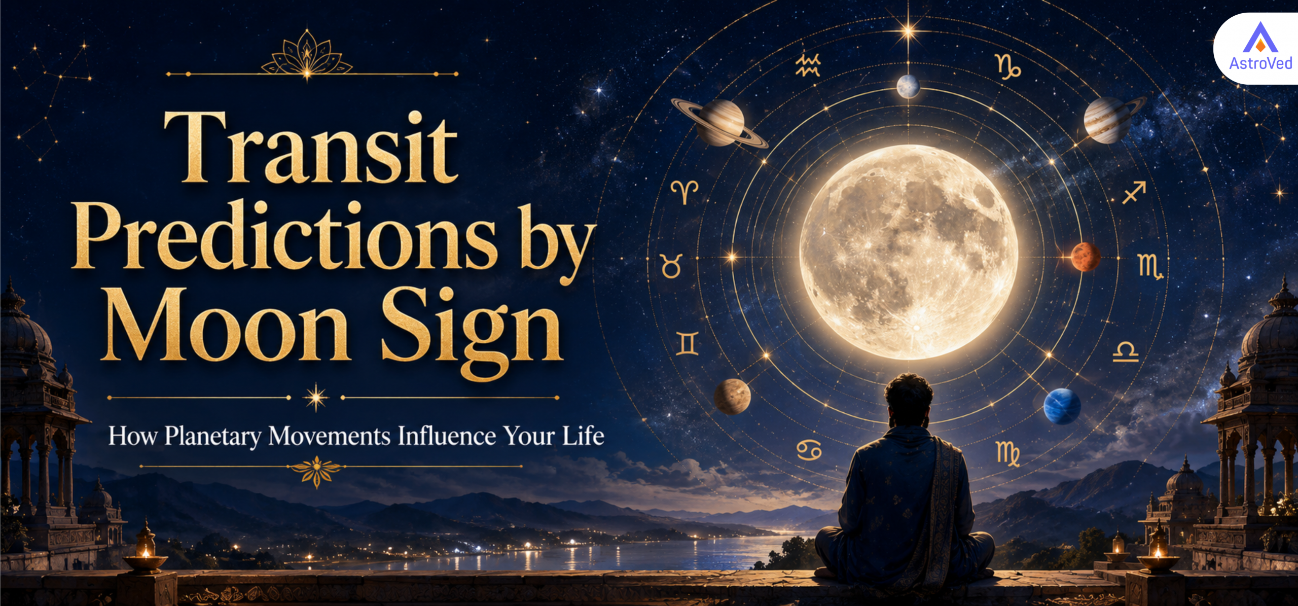 Transit Predictions by Moon Sign | Vedic Astrology