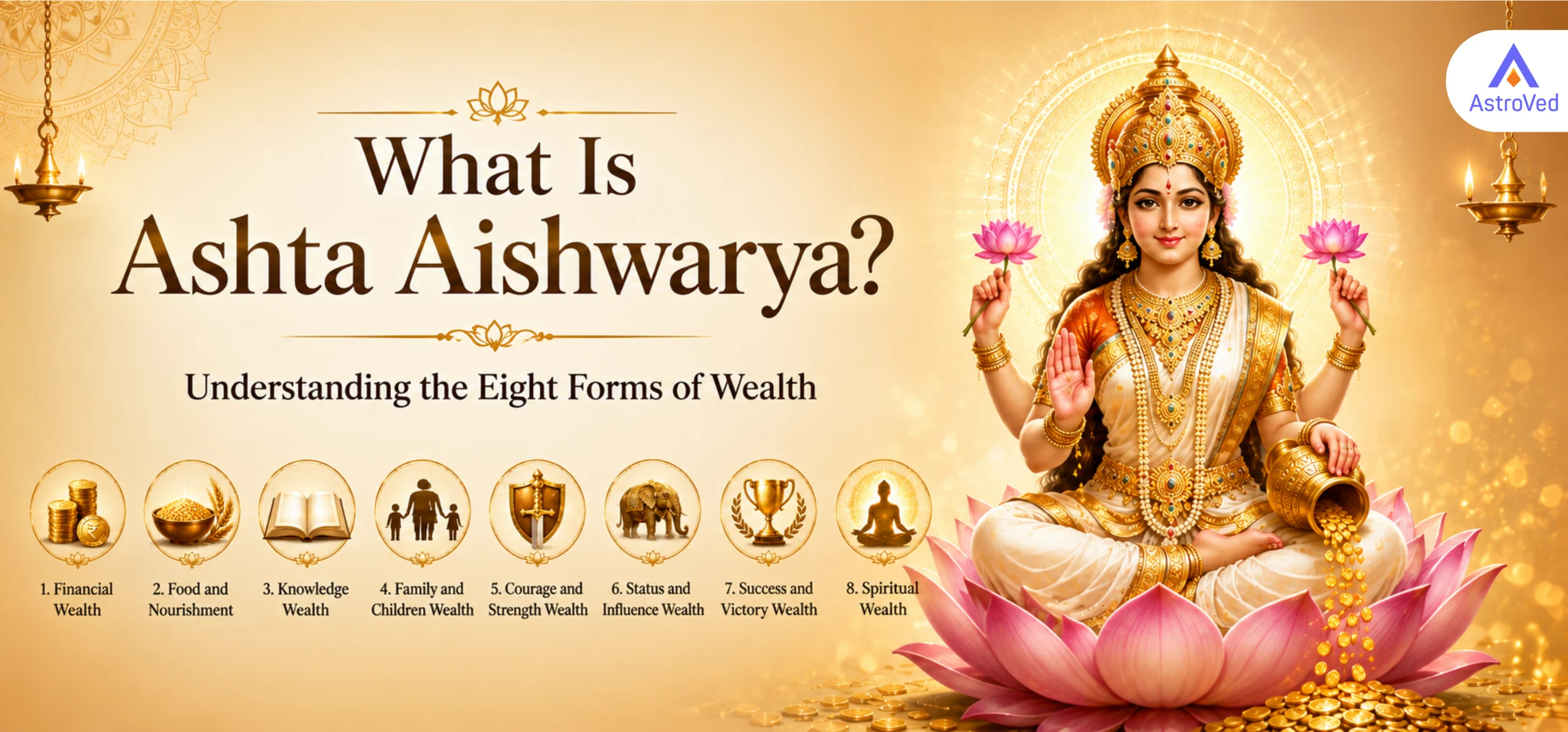 Ashta Aishwarya Meaning: Eight Forms of Wealth