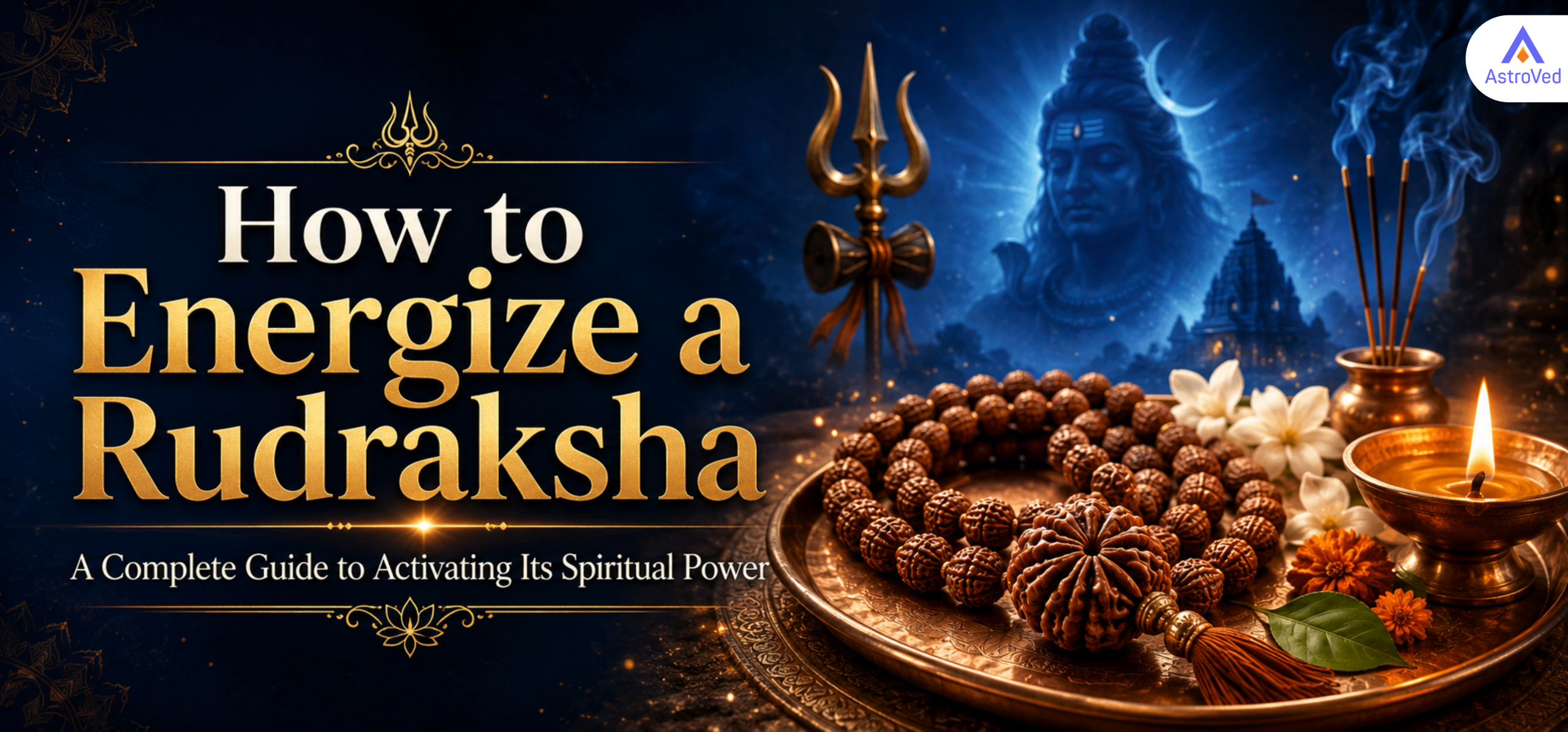 How to Energize a Rudraksha Before Wearing It