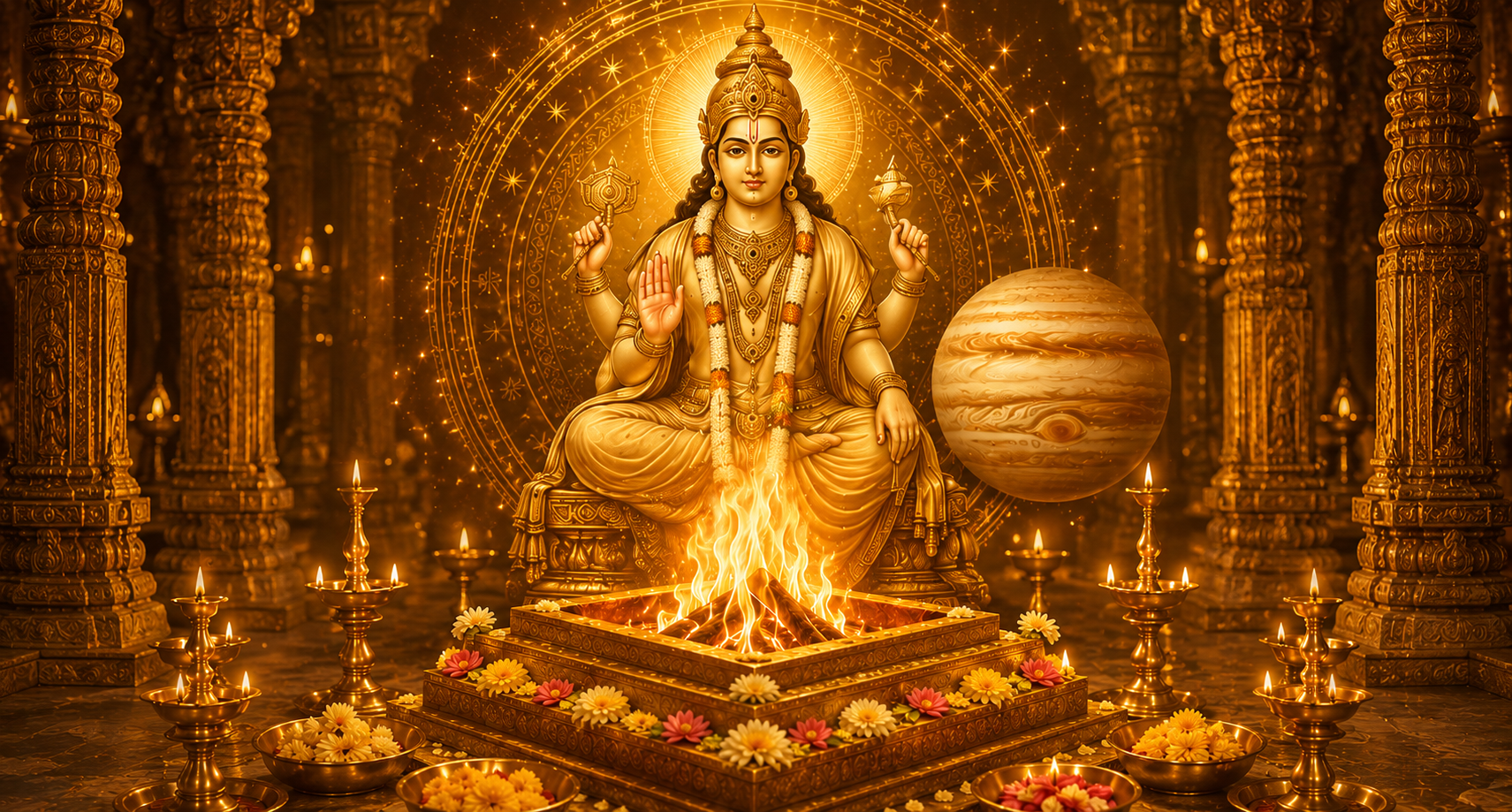 Guru Homa Benefits During Jupiter Mahadasha: Amplifying Abundance and Wisdom