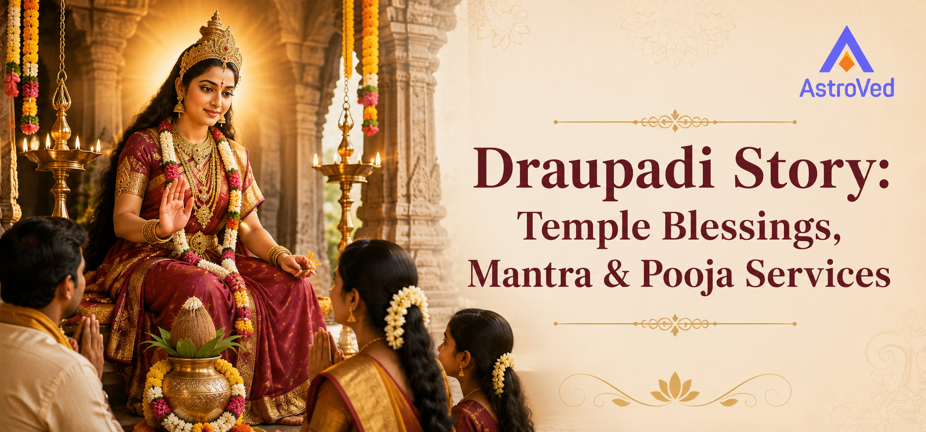 Divine Draupadi Blessings: Story, Mantra & Pooja