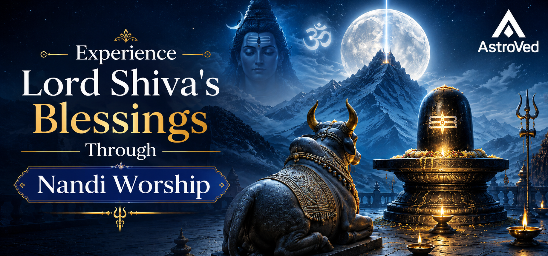 Experience Lord Shiva's Blessings Through Nandi Worship