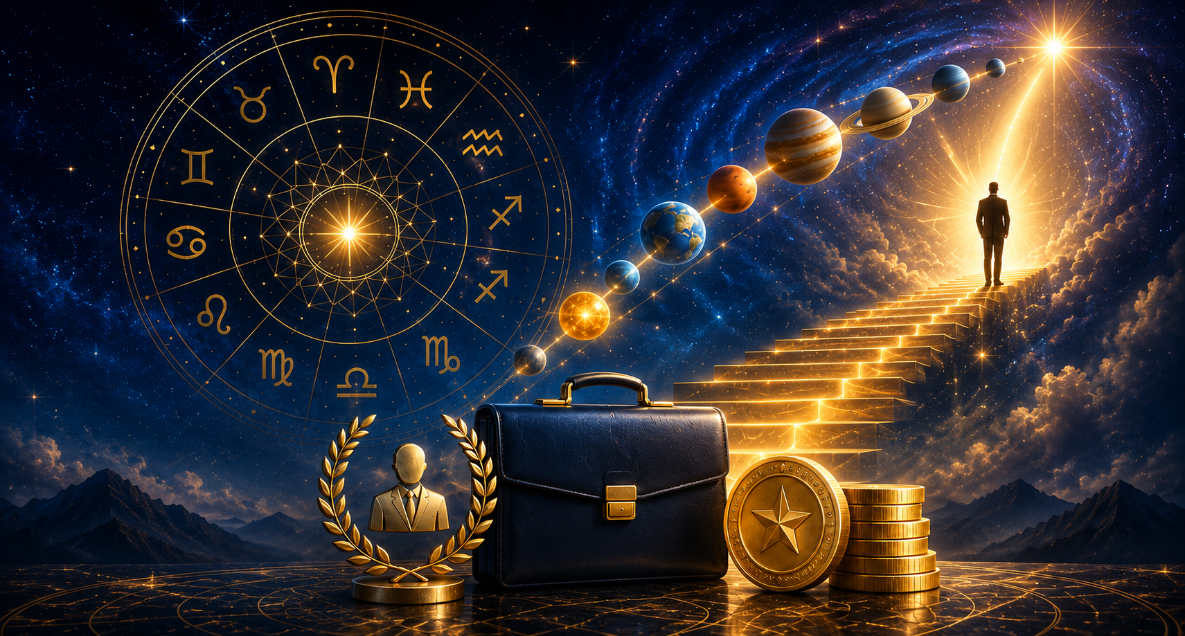 Best Career Yogas in Vedic Astrology: Planetary Combinations for Professional Success