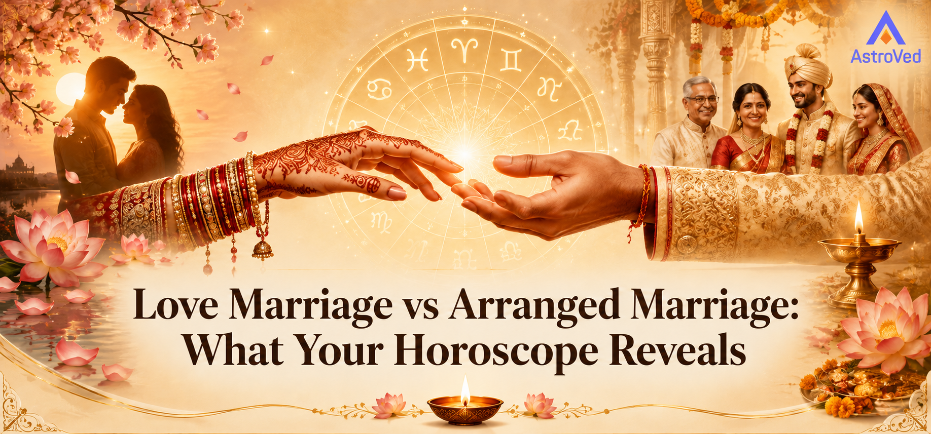 Love or Arranged Marriage Astrology: Horoscope Signs