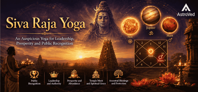 Siva Raja Yoga Benefits in Vedic Astrology