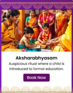 Aksharabhyasam Ceremonies