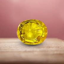 Yellow Sapphire, 2.8 Carat